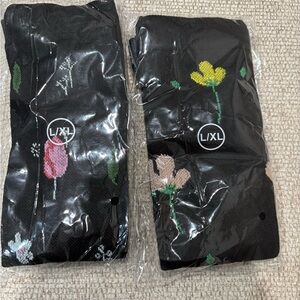 Women’s compression socks flowers